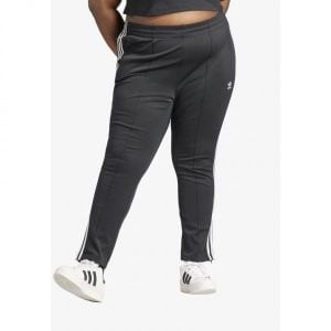 아디다스 4618022 adidas ADICOLOR SUPERSTAR PLUS SIZE - Tracksuit bottoms black