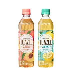 티즐 제로 피치우롱티 유자그린티 500ml 10개+10개  외 6종 골라담기