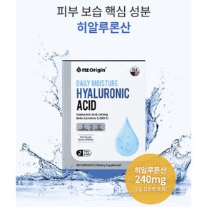 데일리 모이스처 히알루론산 60캡슐 이너뷰티 코스트코 피부건강 항산화효과