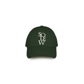 SOLEW Basic Logo Ball Cap_Green