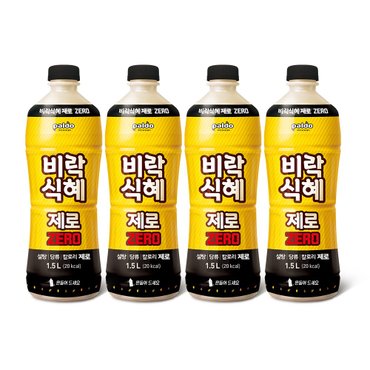  팔도 비락식혜 제로 1.5L 8펫