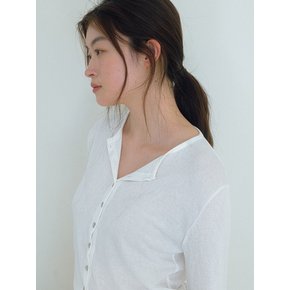 Soft Rayon Cardigan - Ivory