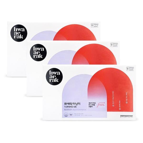 정관장 화애락 터닝미 70ml x 30포 여성갱년기홍삼 3박스 Ss (S40908417)