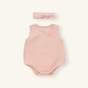 바인 바디수트 세트 핑크(6m~18m)