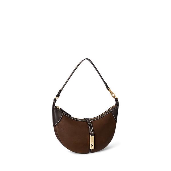 여성 폴로 ID 레더 미니 숄더백(WAPOBAG02V20192200)