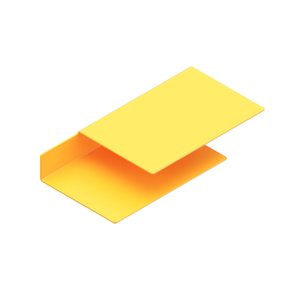 Float Shelf - Yellow