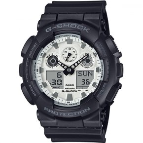 카시오 GA-100WD-1AJF [G-SHOCK (G-SHOCK) 블랙 앤 브릴리언트 화이트 시리즈]