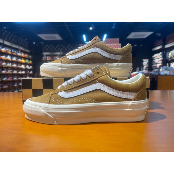 [여주점] (남여공용) 스니커즈 프리미엄 올드스쿨36 LX (골든 브라운) (VN000CNG1M7)