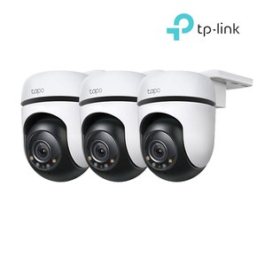 Tapo C510W 3팩 스마트폰 원격회전 CCTV 홈카메라 세트