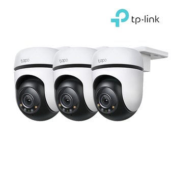 티피링크 Tapo C510W 3팩 스마트폰 원격회전 CCTV 홈카메라 세트