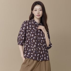 (2컬러) 클래식 패턴 블라우스 LFWSQ807