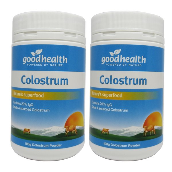 굿헬스 콜로스트럼 초유 파우더 Colostrum 100g 2개