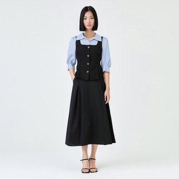 린 텔론 밴딩 스커트 LGSKOE9900