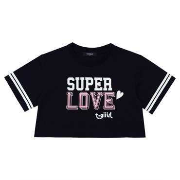 티파니 BK 러브 크롭티/T52KCT030 B1