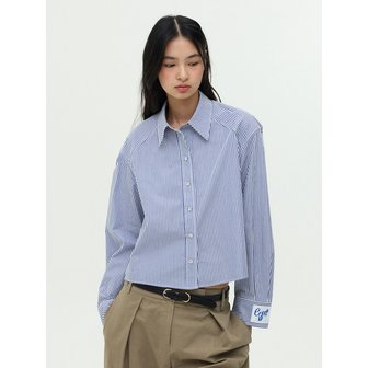 이비엠 에디션바이미샤 크롭 셔츠 블라우스 EMP8WBL060