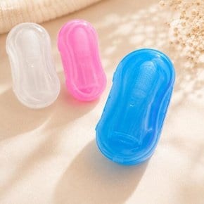 강아지 고양이 실리콘 손가락 칫솔