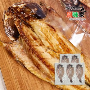 남해별미 담백한 임금님 건강식 국내산 반건조 할복민어 220g x 5미