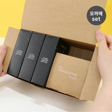 [모까매선물SET] 모까매 3박스+두피브러쉬 1개+종이쇼핑백