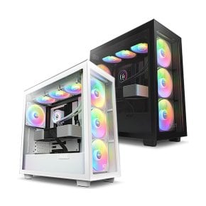[특가] NZXT H7 Elite RGB Matte White 컴퓨터 PC케이스