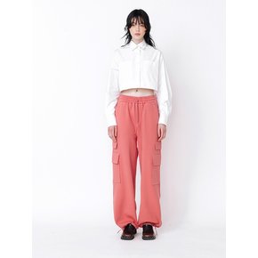 CARGO JOGGER PANTS - PINK