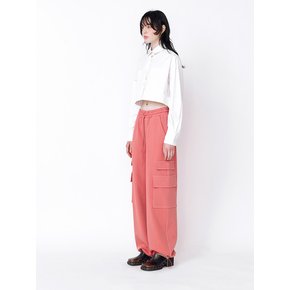 CARGO JOGGER PANTS - PINK