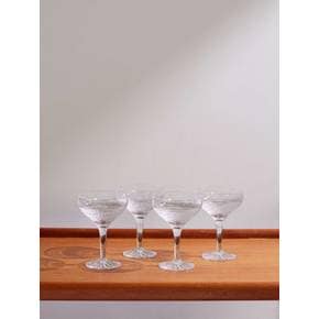 [해외배송] 79922187 SOHO HOME 헉슬리 셋 오브 포 CHAMPAGNE COUPE 안경 B0080518627