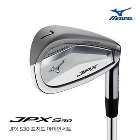 [M]미즈노아이언커버증정[한국미즈노정품] 2024년 JPX S30 포지드 스틸 단조 8개 아이언