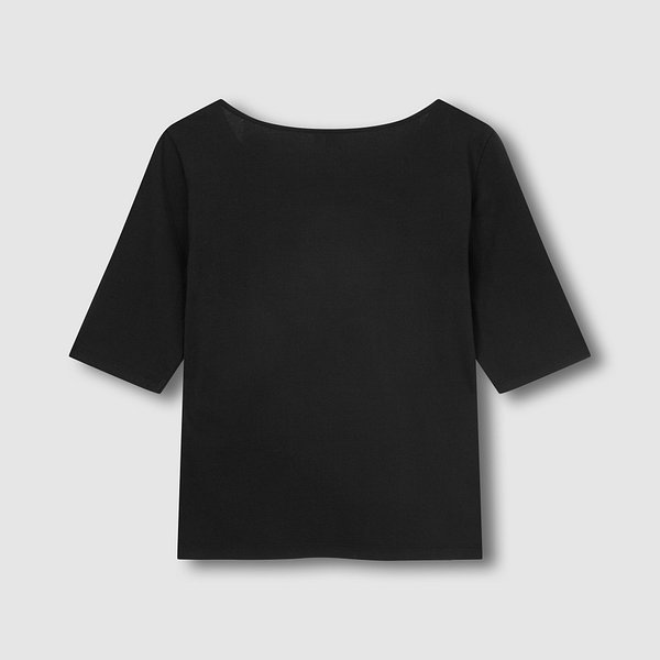 여 코튼 티블라우스 J116201089099