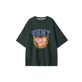 VNMT hearts oversize t-shirt_green