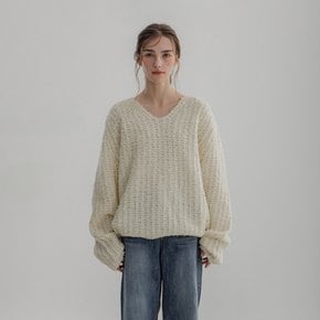 Dewy V-neck Knit