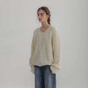 Dewy V-neck Knit