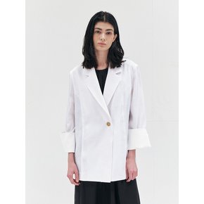 RTR LINEN OVER FIT BLAZER _2COLORS