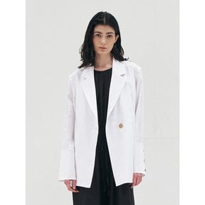 RTR LINEN OVER FIT BLAZER _2COLORS