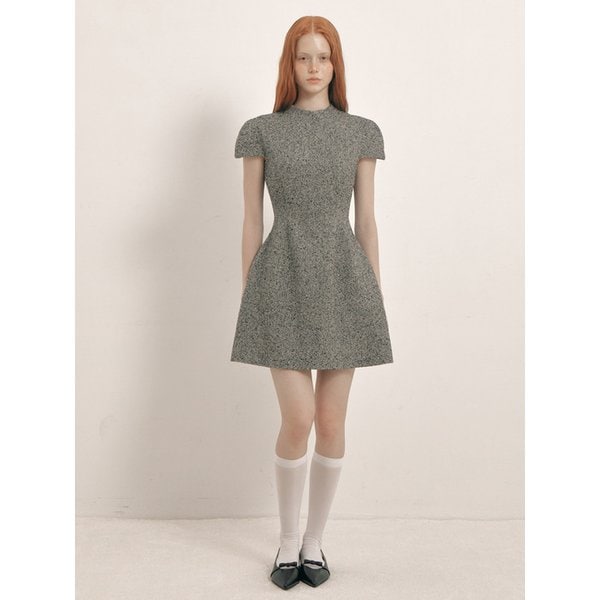 Iconic Half-Neck Dress-Mini(2color)