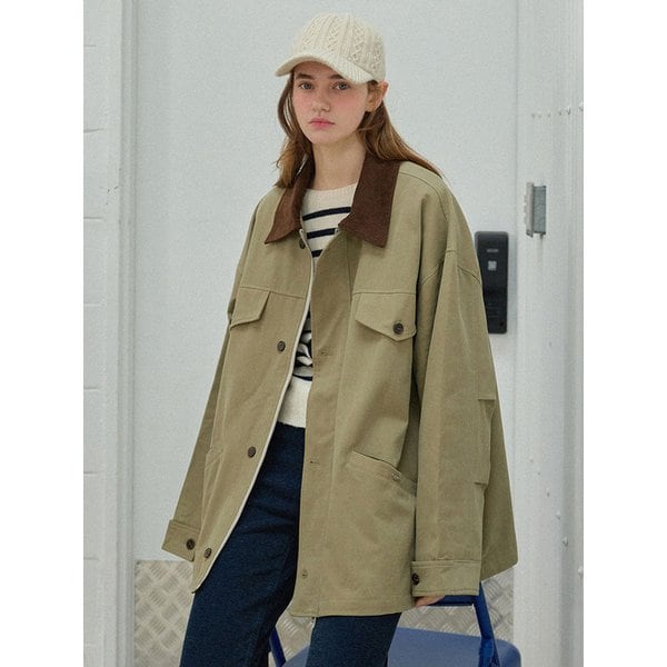 [6차리오더] Out pocket work jacket_2 Colors