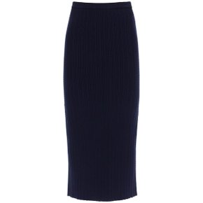 Alessandra rich knitted pencil skirt Womens Skirt FAB3481 K4052 NAVY BLUW