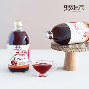 멩가졸리 유기농 언필터드 석류비네거(유기농 석류식초) 500ml 2개