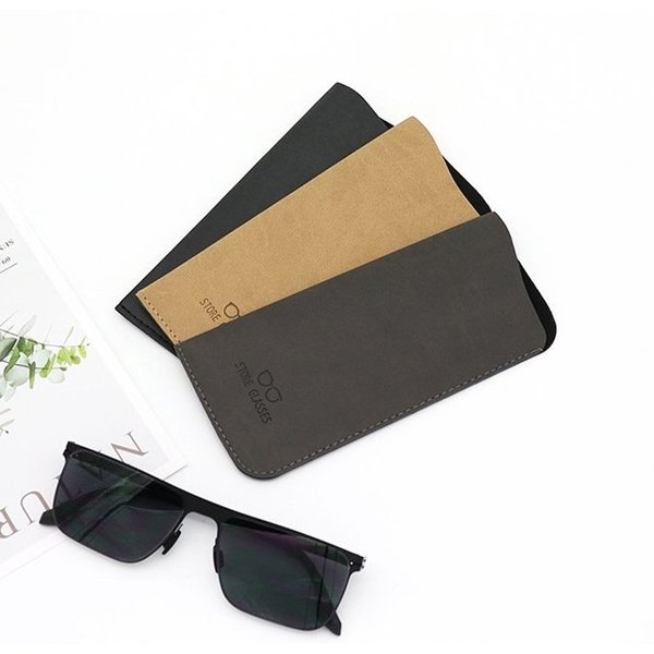 슬림 곡선 디자인 휴대 오픈형 선글라스 안경 케이스 (WFIUPO5)