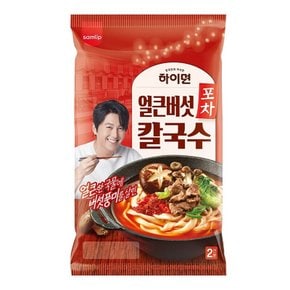 [푸른들마켓][삼립] 얼큰버섯칼국수366g