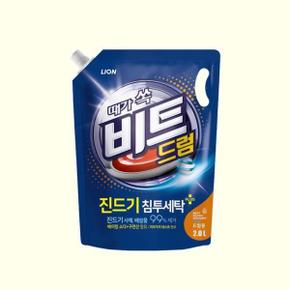 비트 일반용 2L x 6개 액체세제 리필 진드기 침투세탁