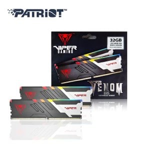 PATRIOT DDR5-6400 CL32 VIPER VENOM RGB 32GB(16Gx2)