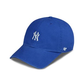 47브랜드 뉴욕 양키스 NY 스몰 로고 MLB 엠엘비 볼캡 야구 모자 로얄 블루 B-BSRNR17GWS-RY