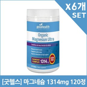 굿헬스 마그네슘 1314mg 120정 X6개