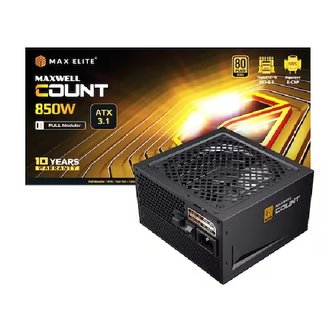 아이코다 맥스엘리트 MAXWELL COUNT 850W 80PLUS GOLD 풀모듈러 ATX 3.1 파워 (PCIE5)