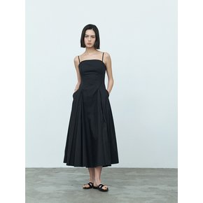 SLEEVELESS MAXI DRESS_BLACK