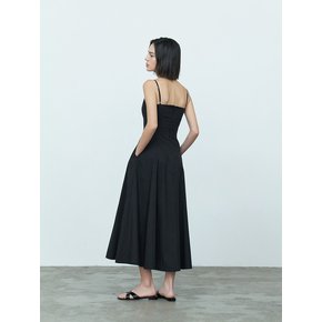 SLEEVELESS MAXI DRESS_BLACK