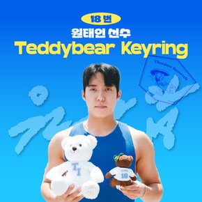 원태인 프로야구 선수 테디베어 키링 불꽃야구 크보 팬 굿즈 판매 선물템