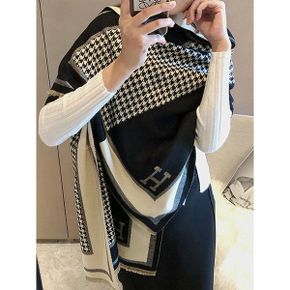 캐시미어 혼방 패턴 머플러 GAWAC006P_P336017889