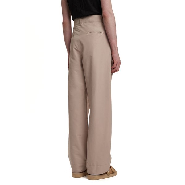 Wide-Leg Trousers_Beige