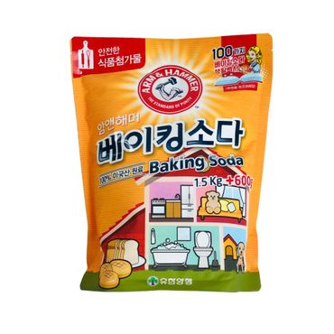 알티피아 유한 암앤해머 식용 베이킹소다 2.1kg 탈취 찌든때 세